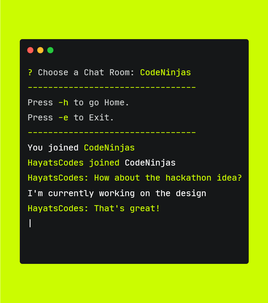 Terminal-Chat-App media 2