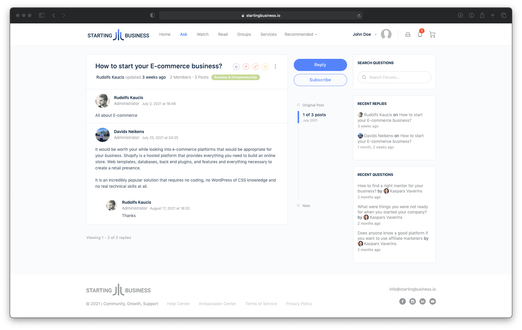 Starting Business gallery image