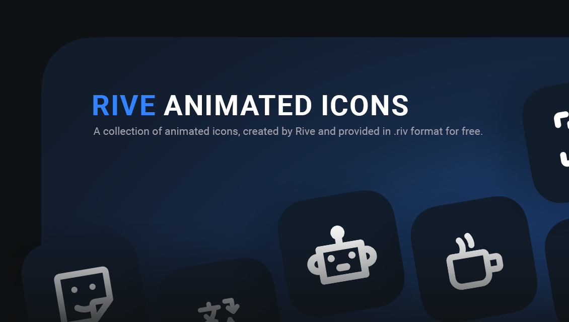 ไอคอนลิลลี่ - เข้าถึงไอคอนภาพเคลื่อนไหวฟรี Rive media 2