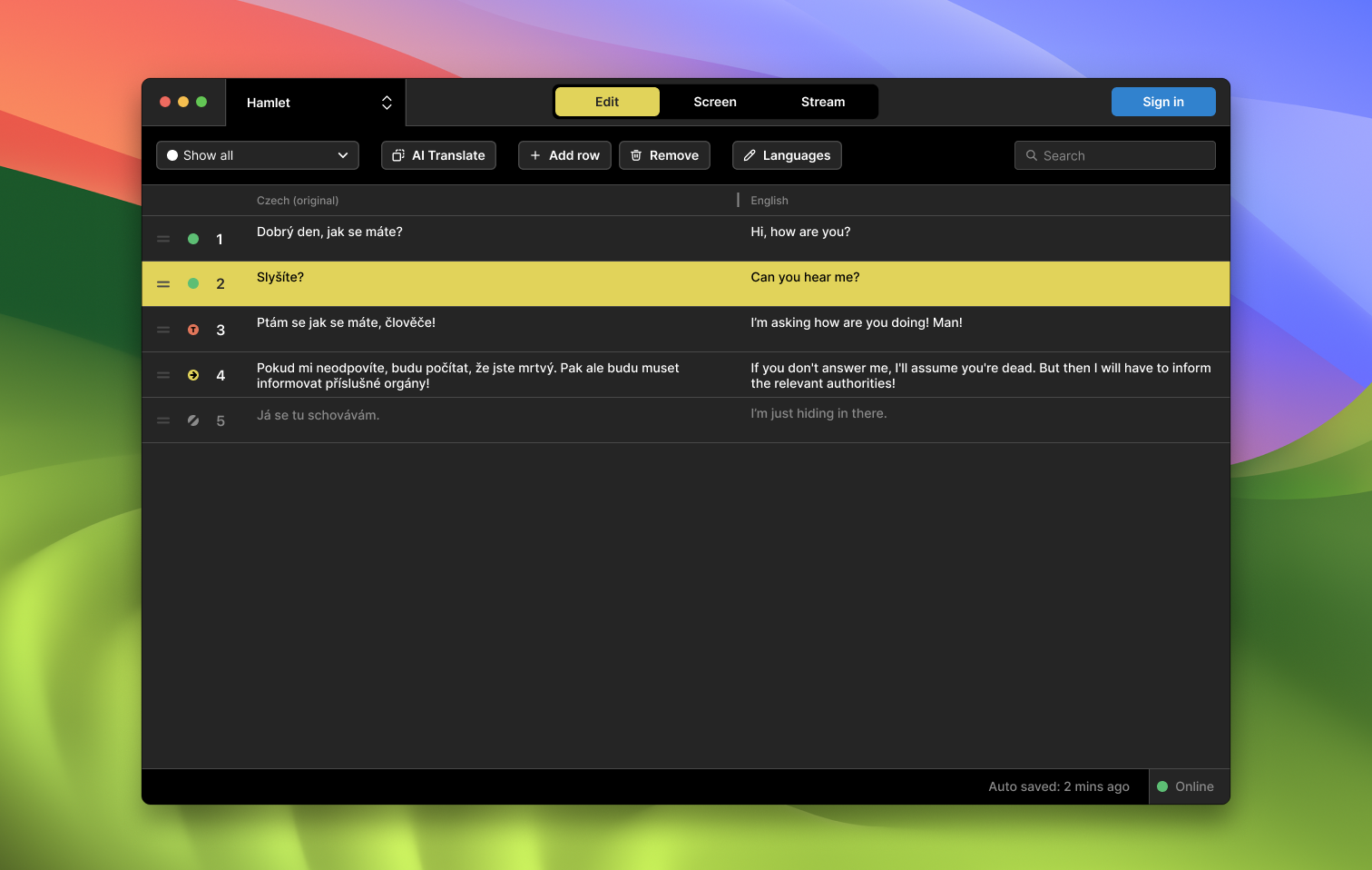 Captitles gallery image