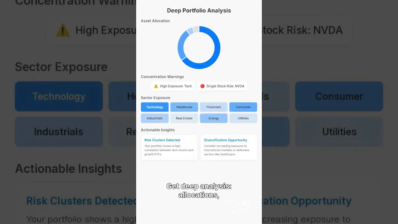 POTENTIUM-AI Wealth Manager screenshot 1 (video preview)