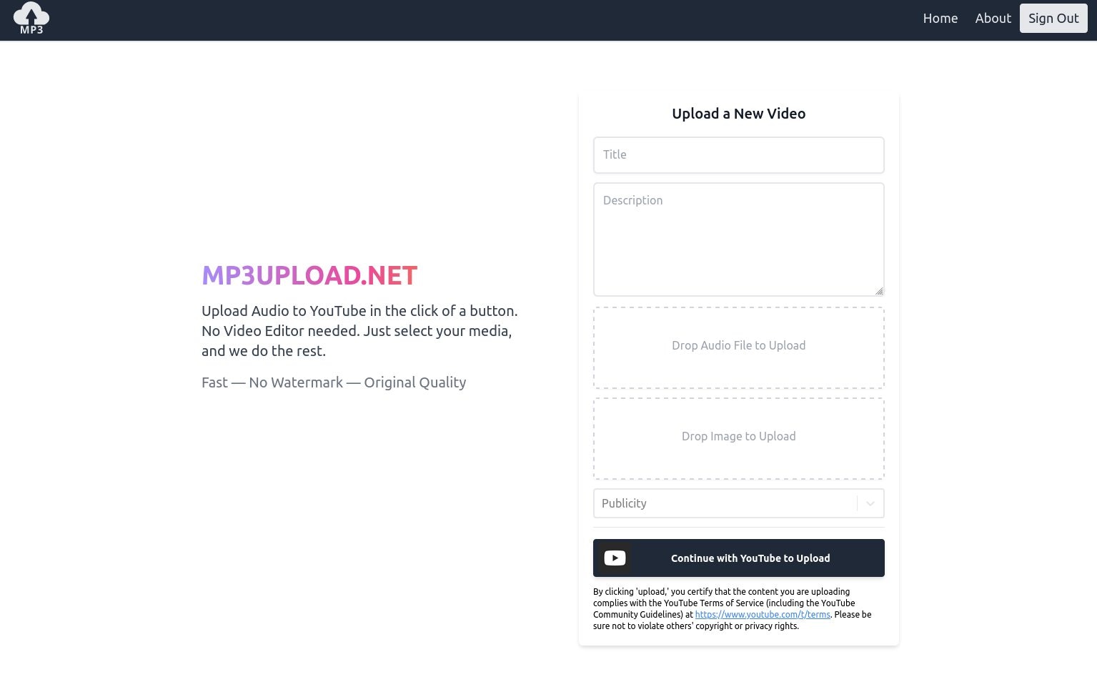 MP3Upload gallery image