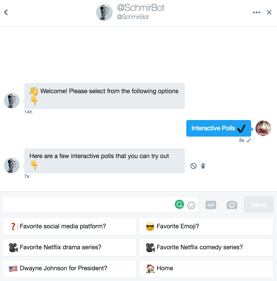 Schmir Bot gallery image