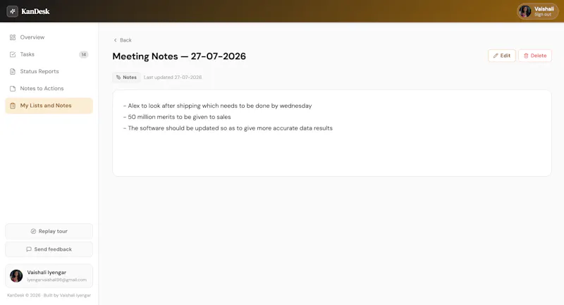 KanDesk screenshot 12