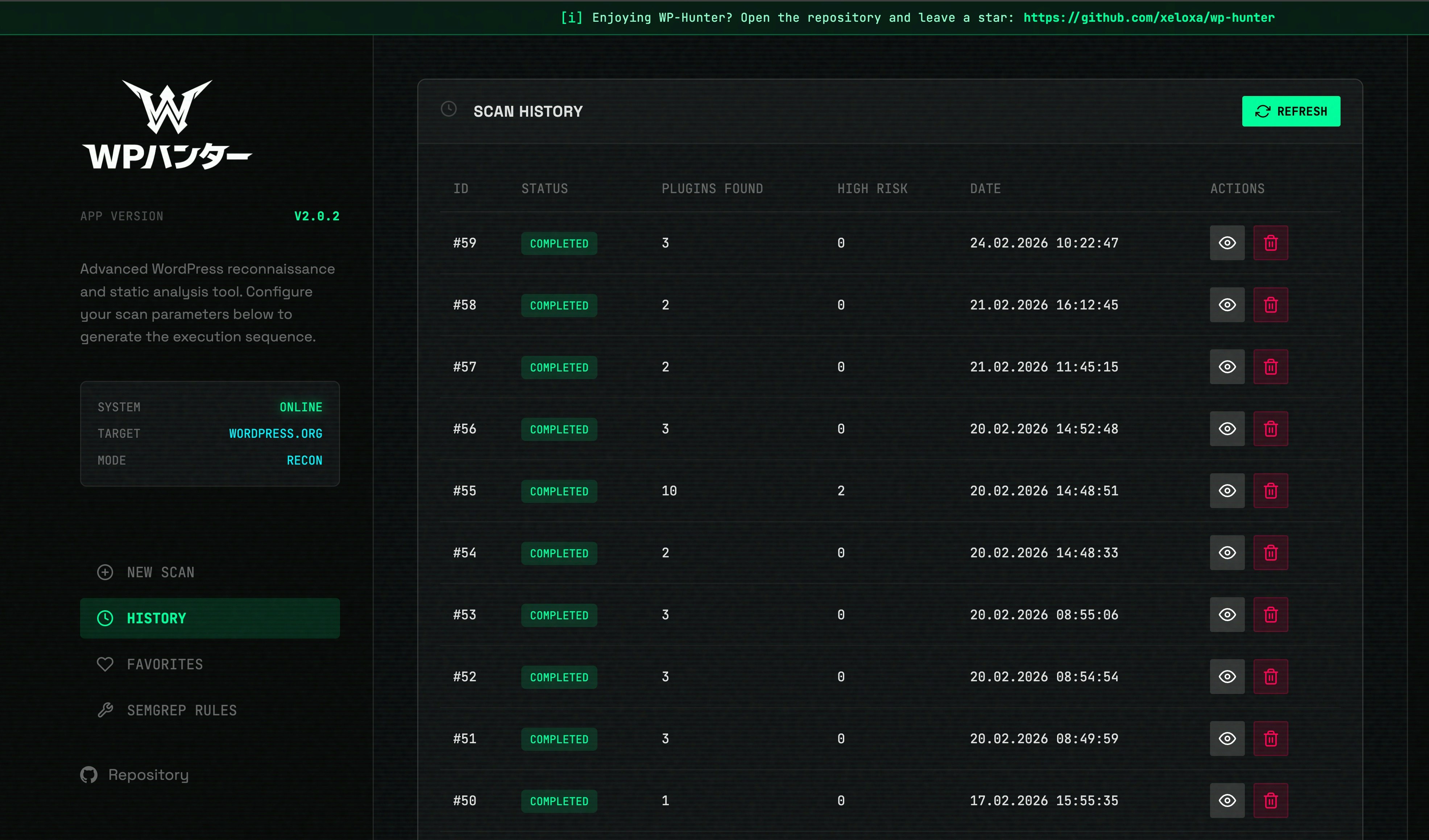 WP-Hunter - Screenshot 4 showing product features and functionality