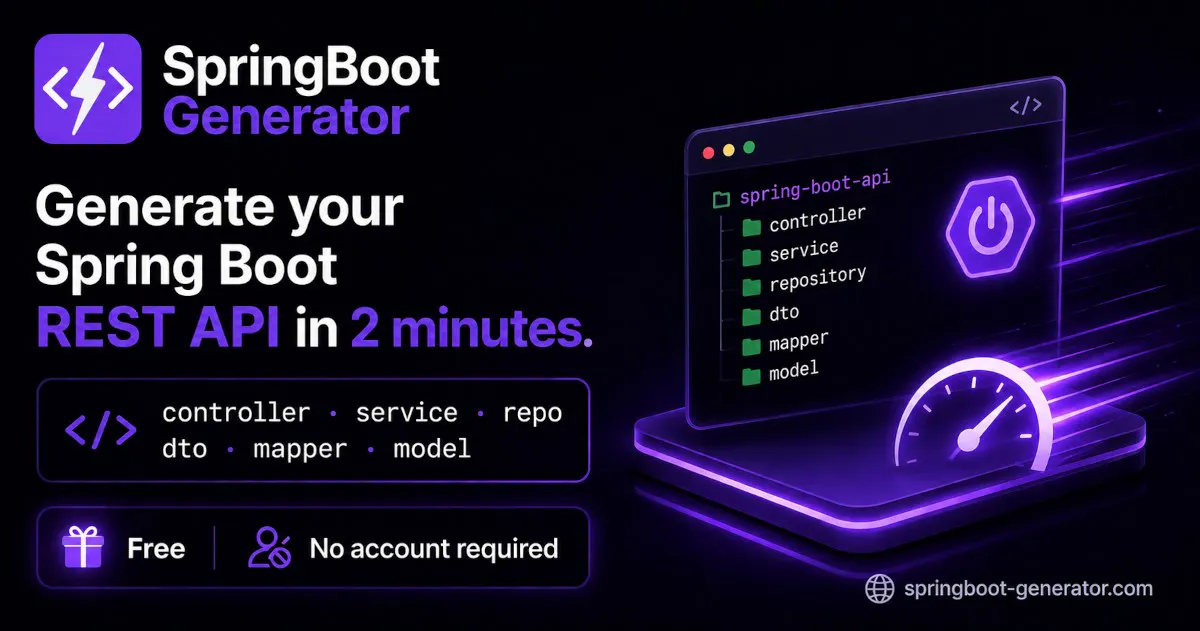 SpringBoot Generator gallery image