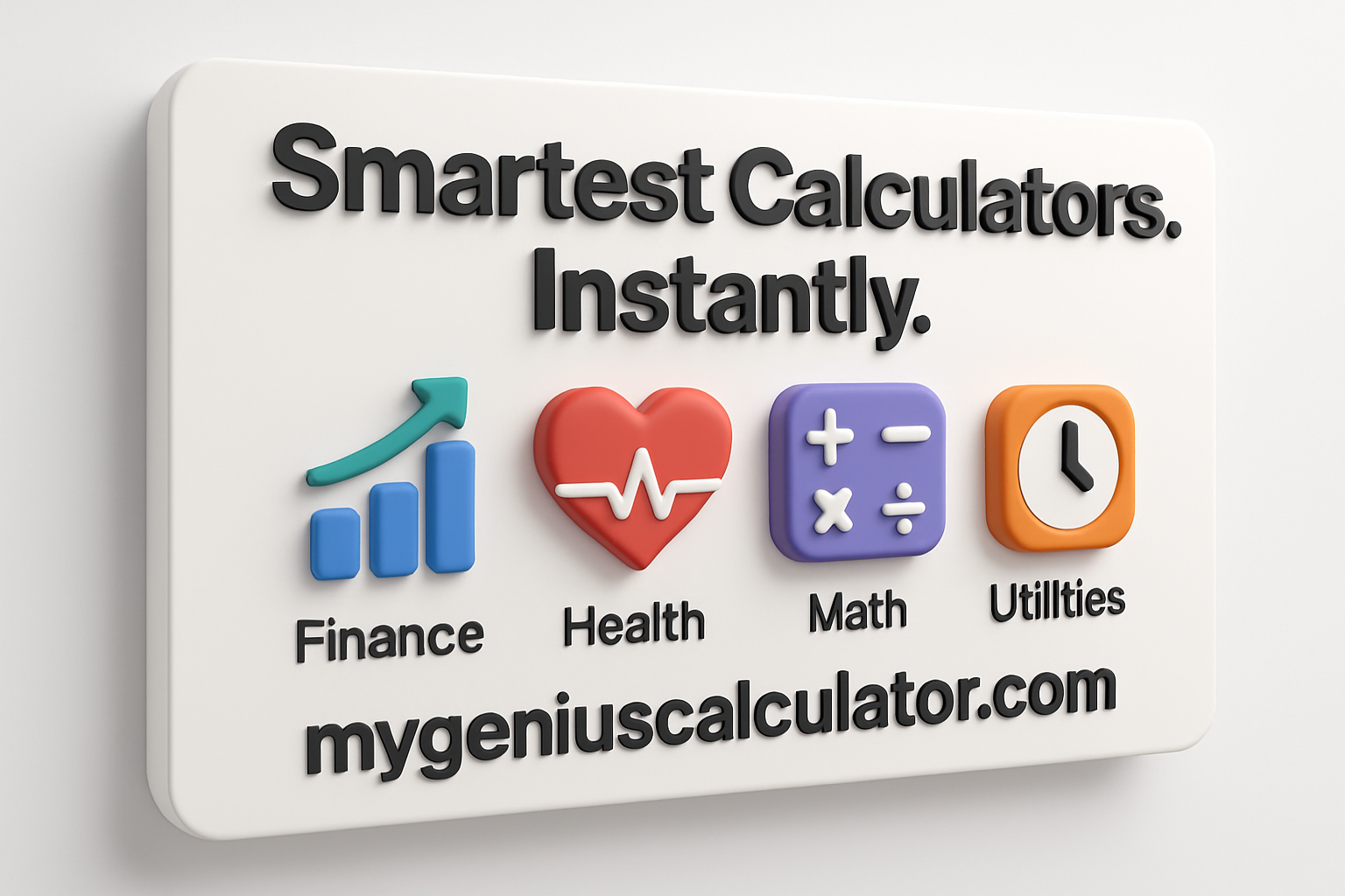 Mídia 2 de Minha calculadora genial - Calculadoras online gratuitas