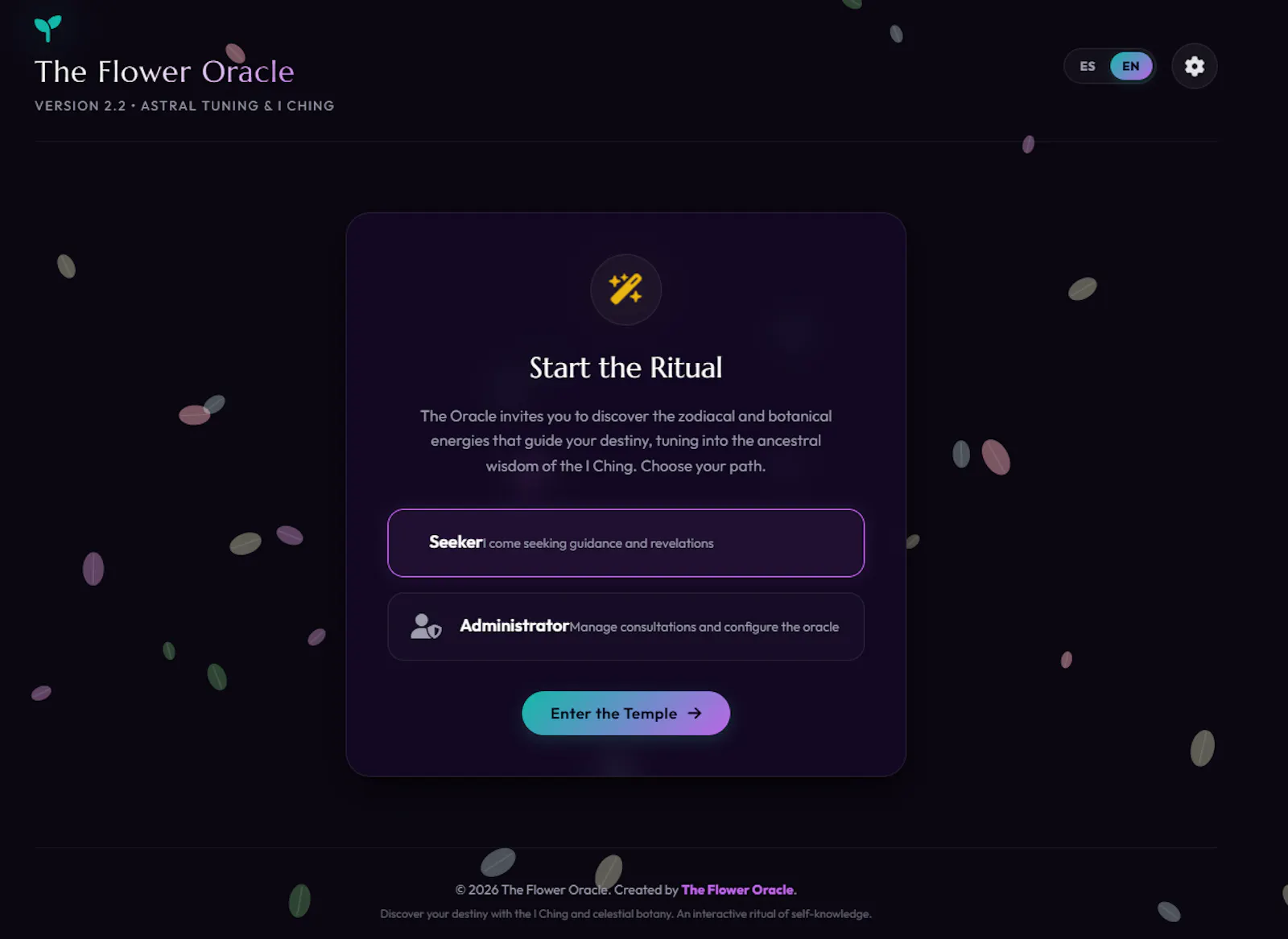The Flower Oracle  screenshot 1