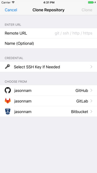 TIG - iOS Git Client gallery image