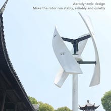 Solar panels, wind turbines, smart home. gallery image