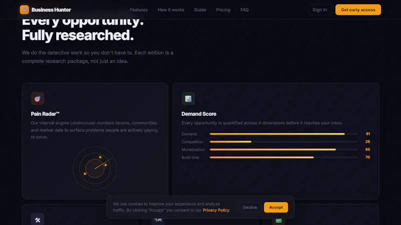Business Hunter screenshot 2