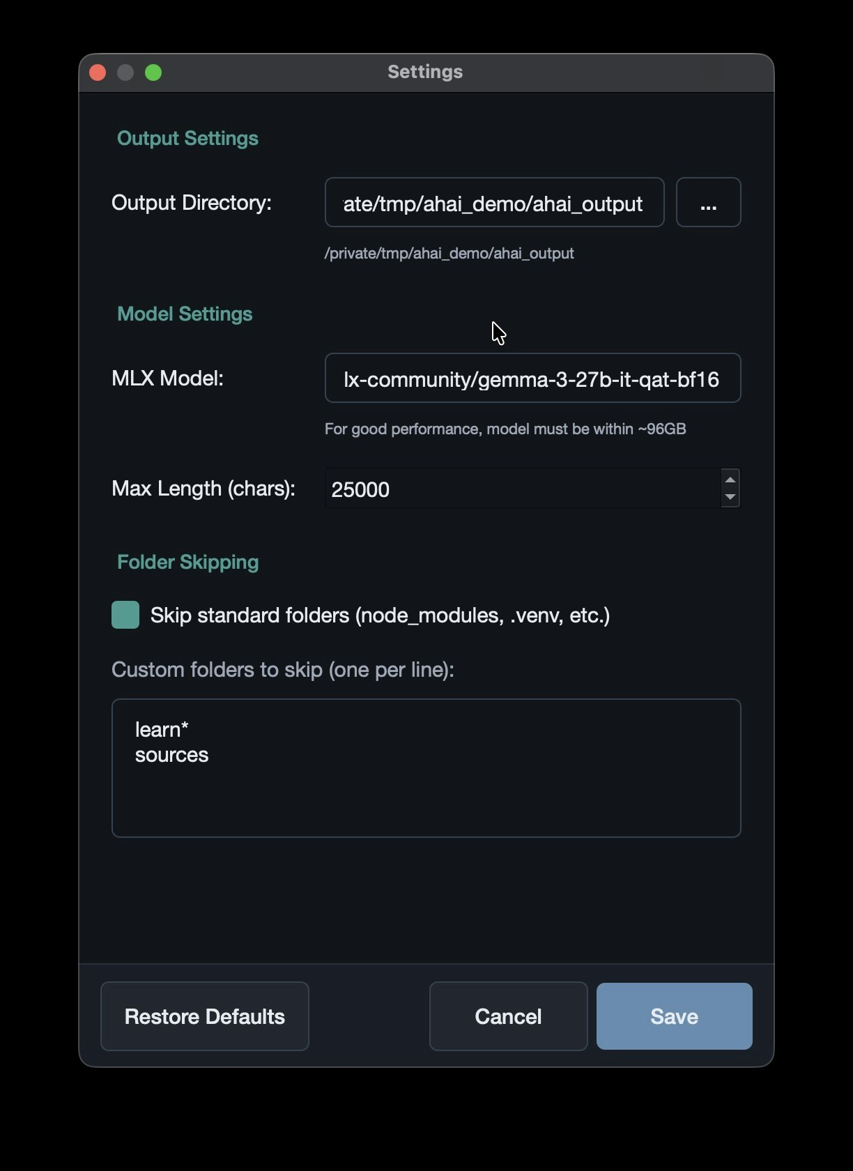 ahai - Screenshot 4 showing product features and functionality