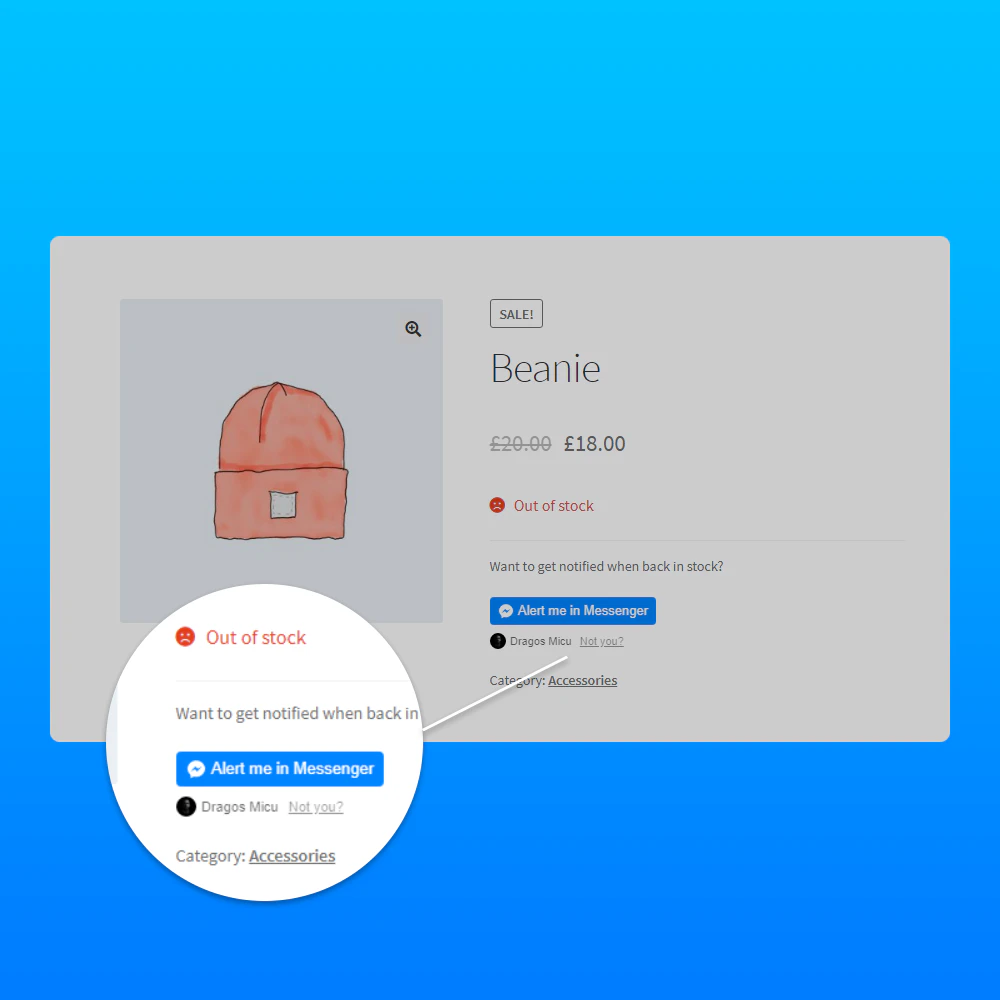 Messenger Notifications for WooCommerce