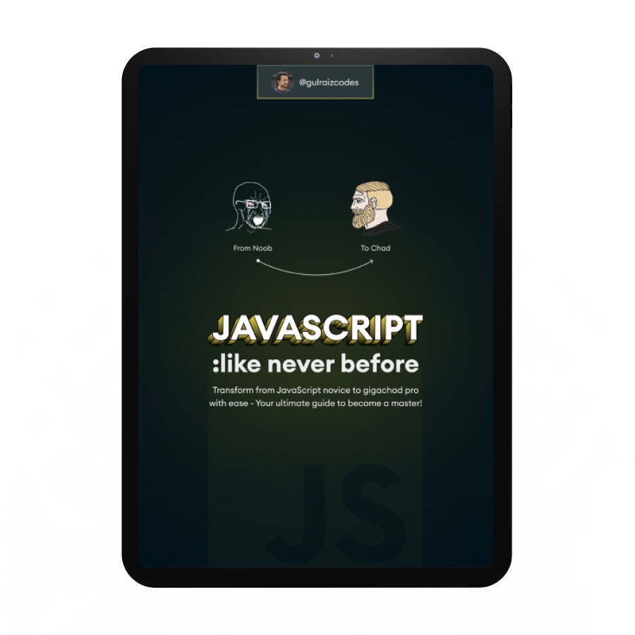 JavaScript: Giống như chưa từng có trước đây.