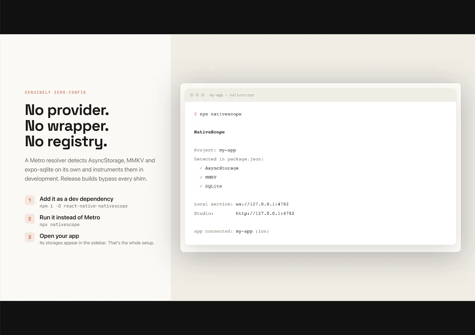 NativeScope screenshot 2