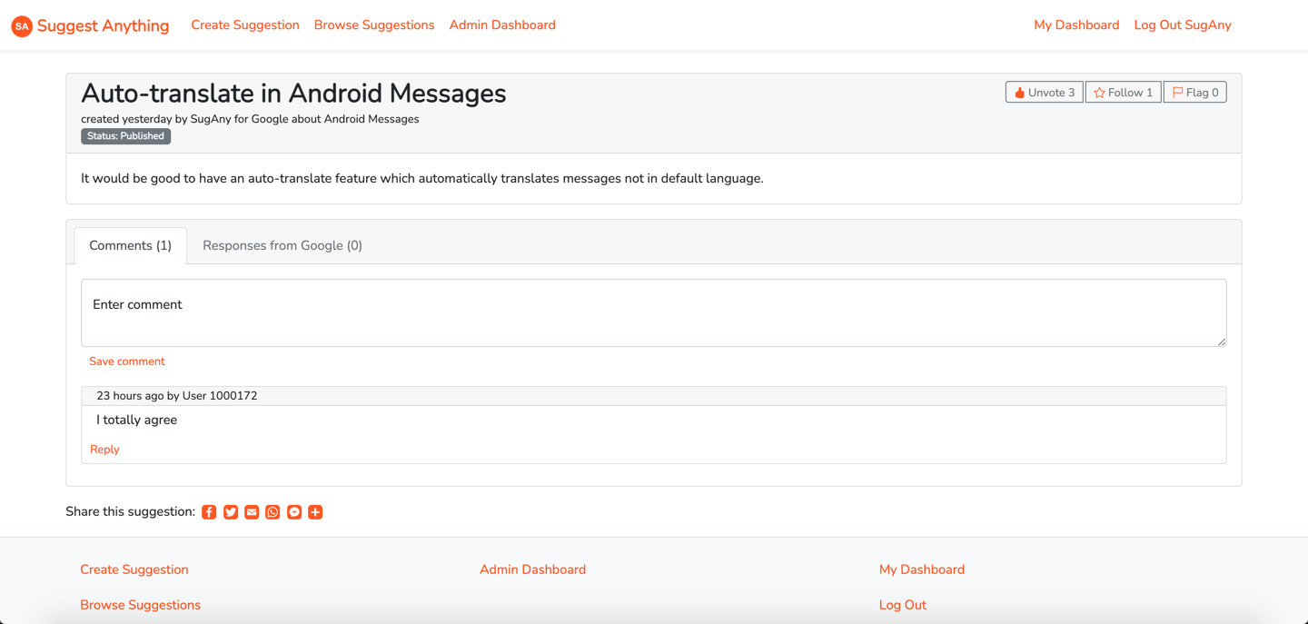 Suggest Anything gallery image