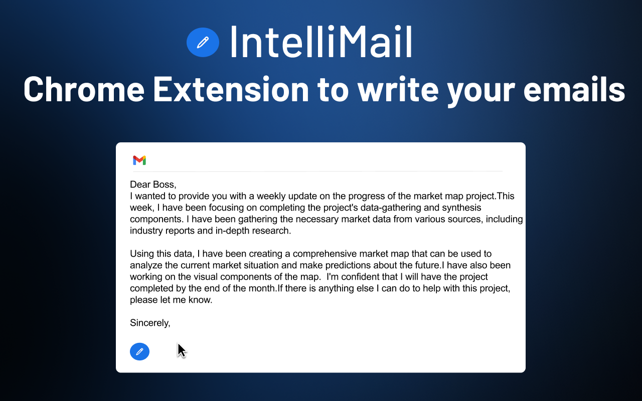 Mídia 2 de IntelliMail - Seu assistente pessoal de e -mail de IA.