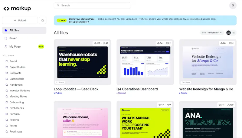 Markup screenshot 2