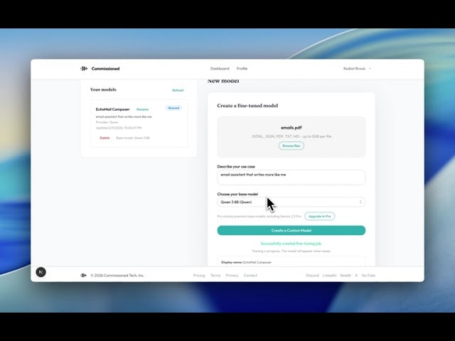 Commissioned gallery image