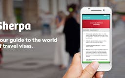 Sherpa - Easy Travel Visas for Android media 1