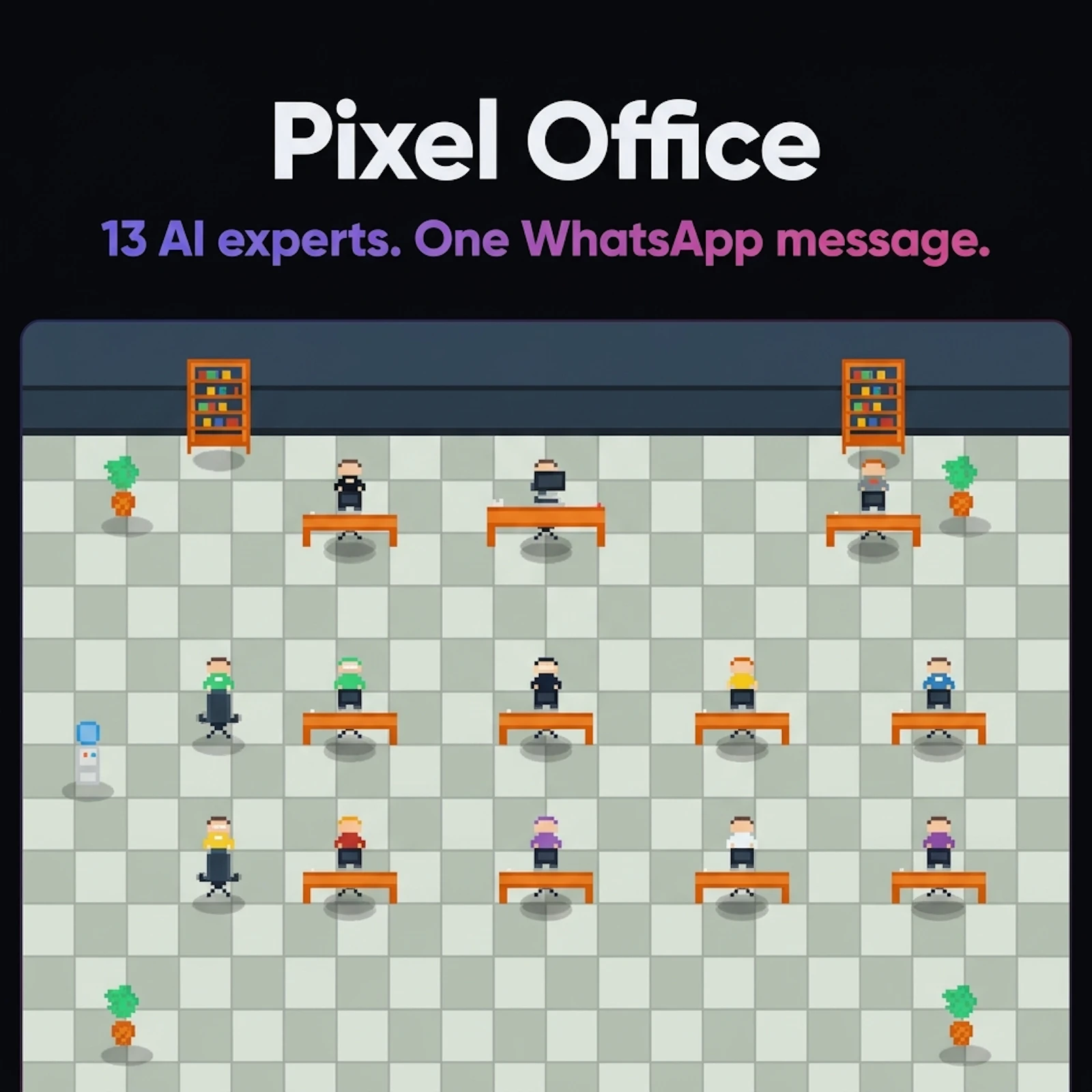 Pixel Office screenshot 1