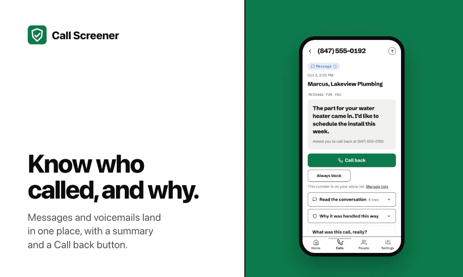 Call Screener screenshot 3