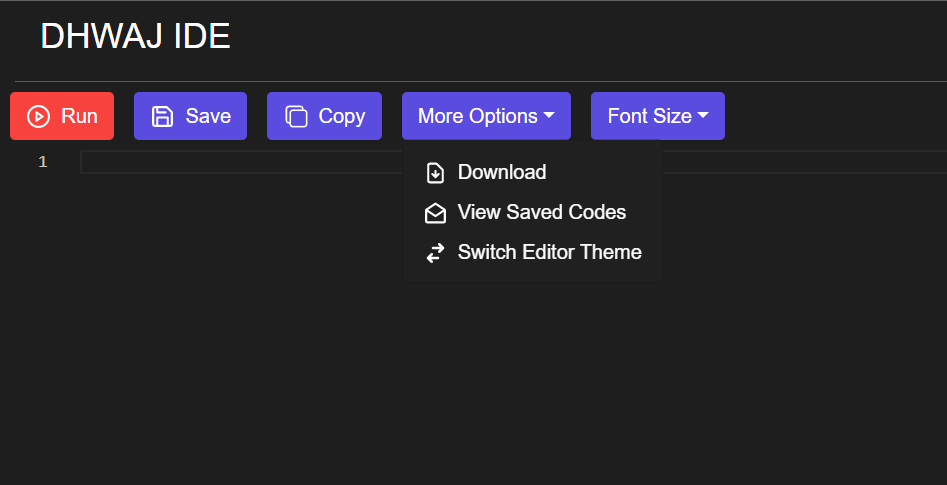 Dhwaj IDE gallery image