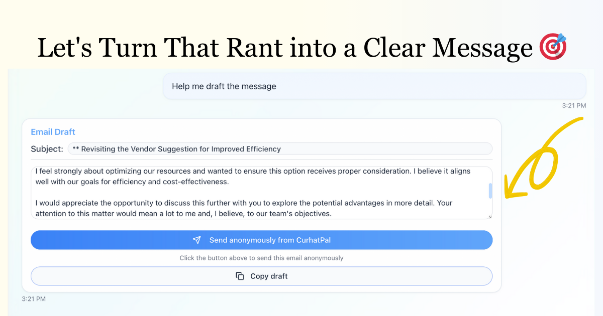 Venting Space | CurhatPal gallery image