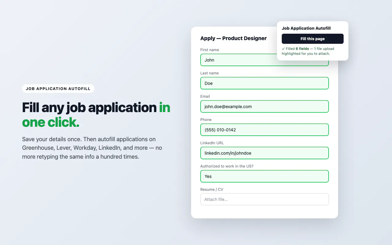 Job Application Autofill logo