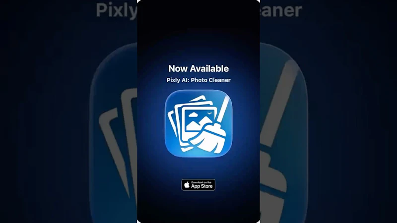Pixly AI: Photo Cleaner screenshot 1 (video preview)