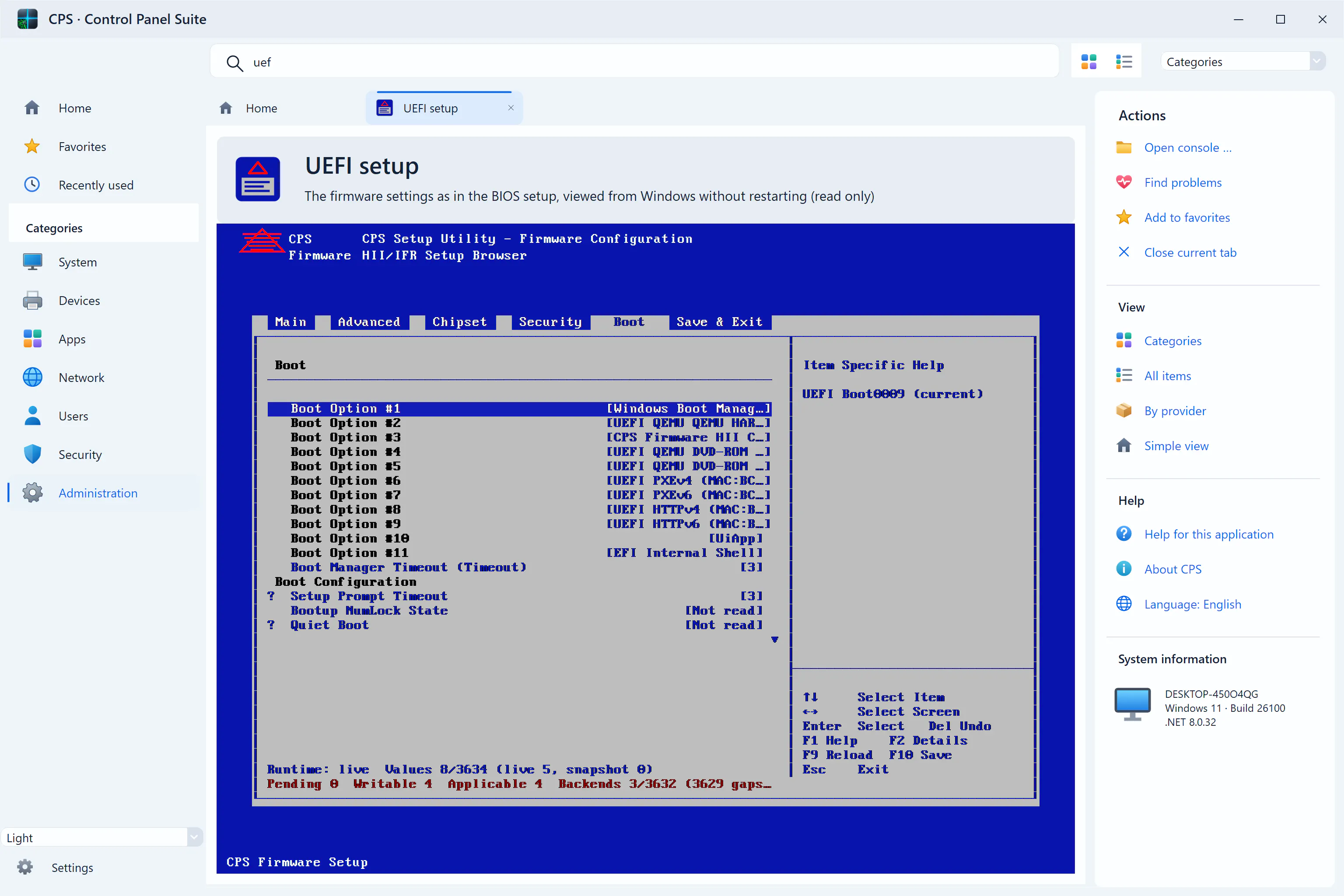 CPS · Control Panel Suite gallery image