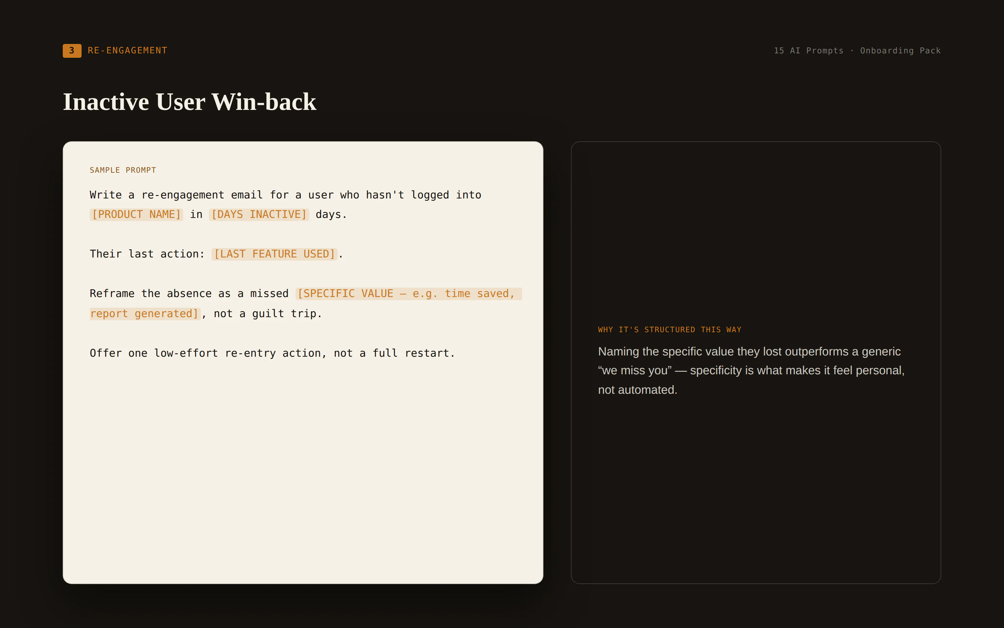 15 Prompts 2 Cut SaaS Onboarding in 1/2 gallery image