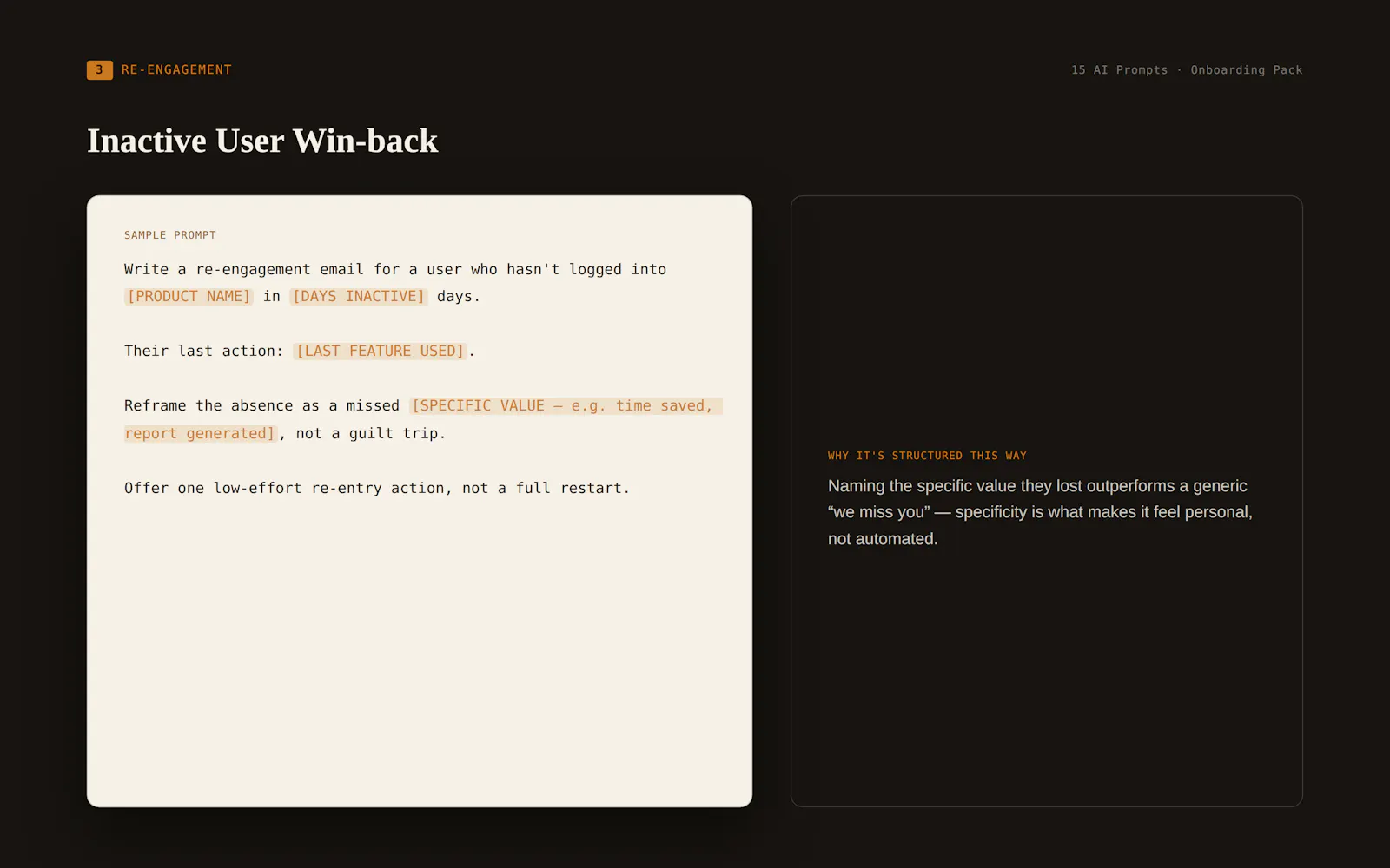 15 Prompts 2 Cut SaaS Onboarding in 1/2 screenshot 1