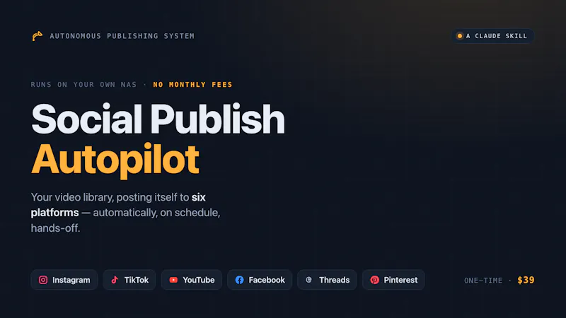 Social Publish Autopilot screenshot 1