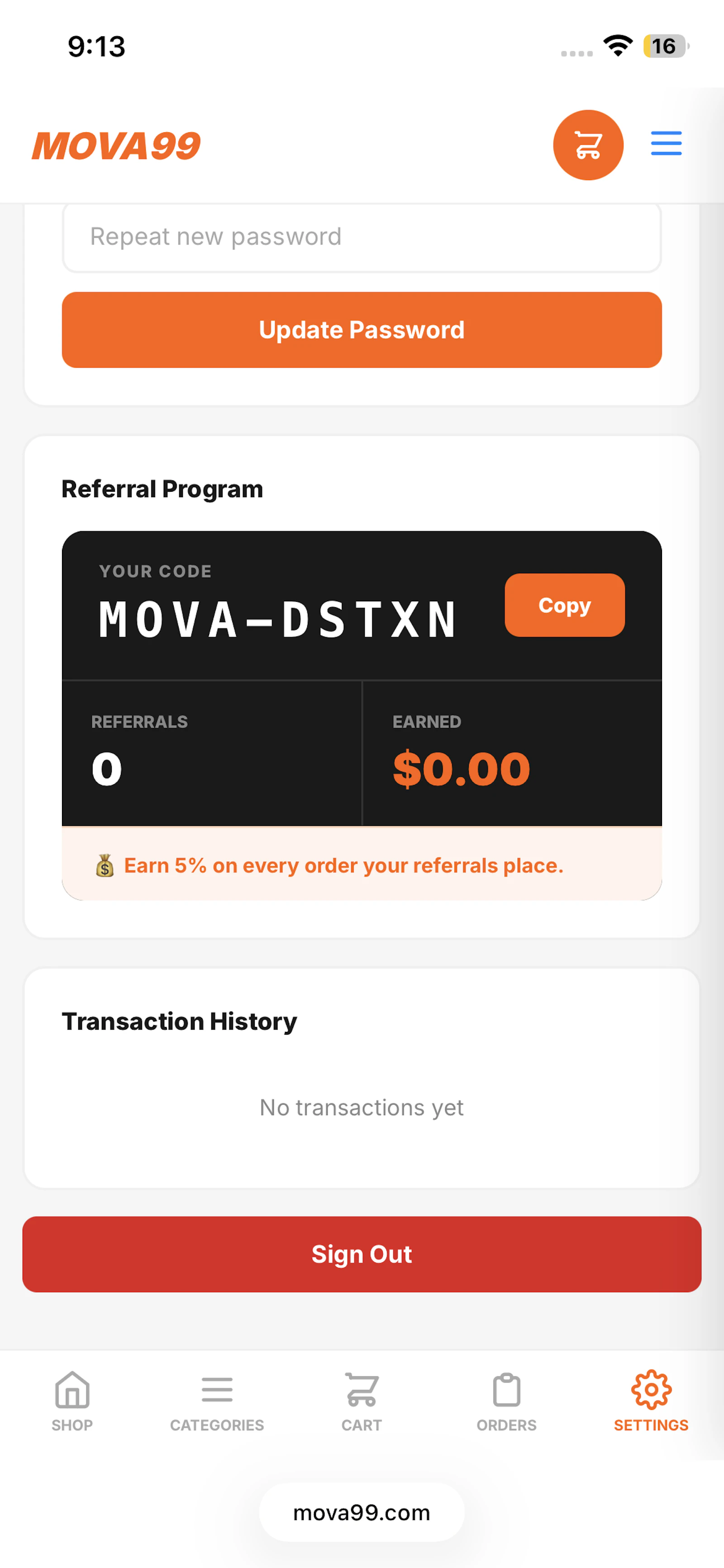 Mova99 screenshot 4