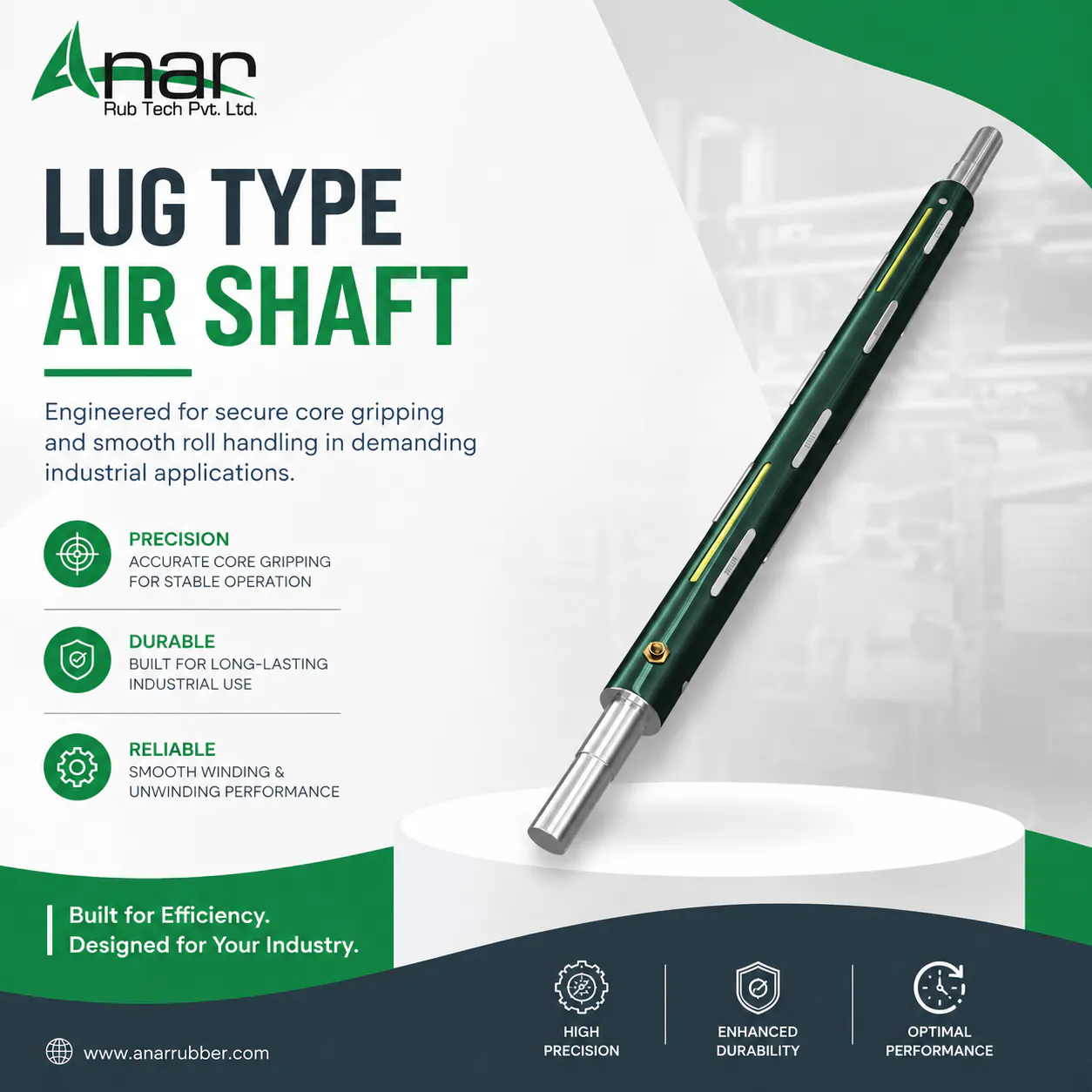 Lug Type Air Shaft Manufacturer