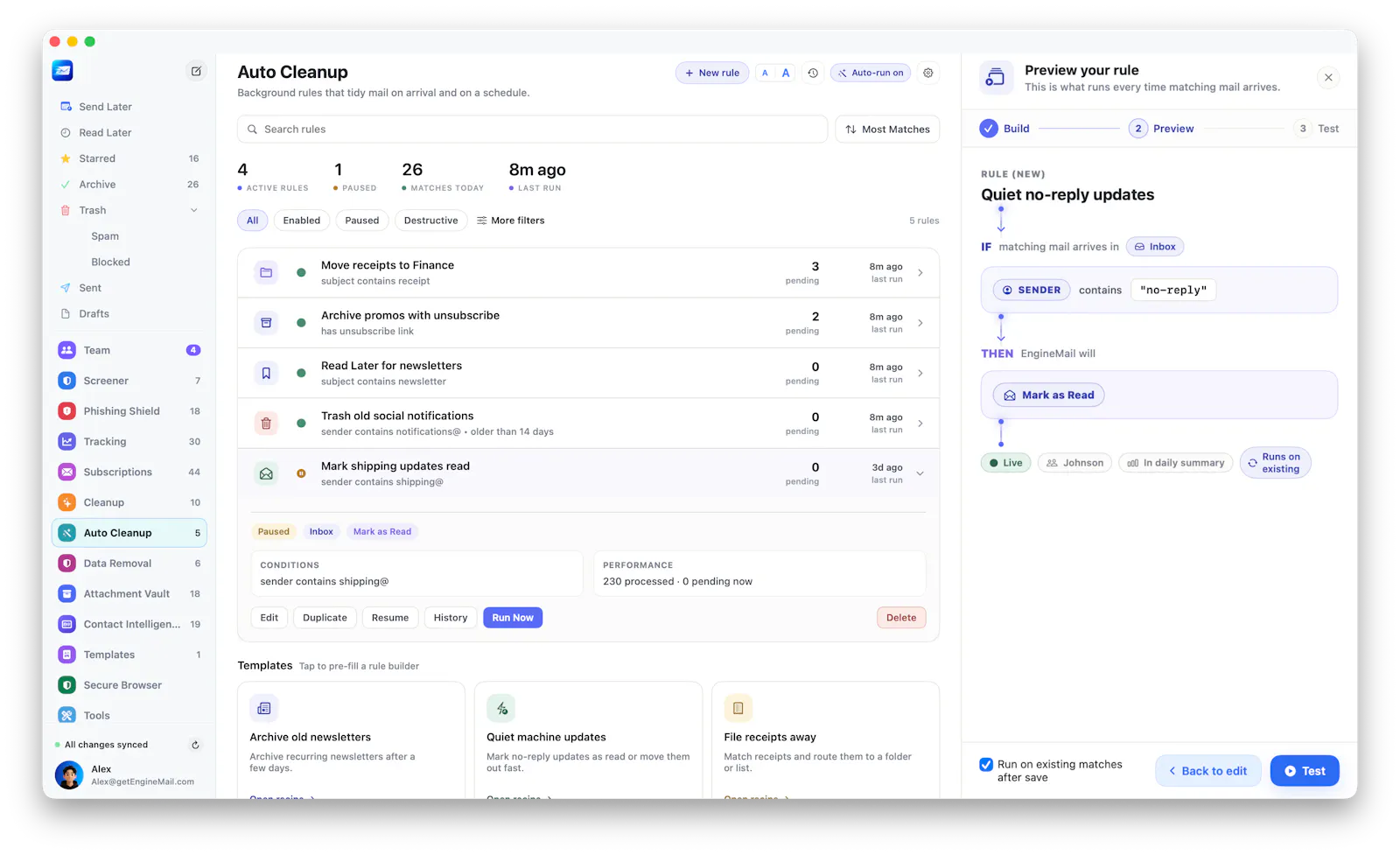 Engine Mail screenshot 10