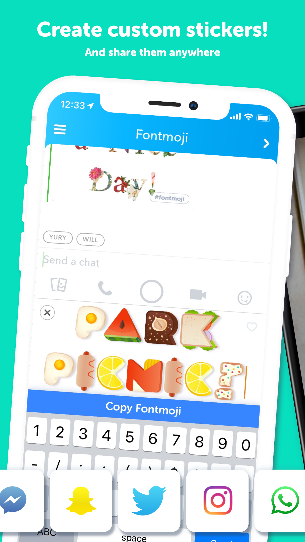 Fontmoji Keyboard gallery image