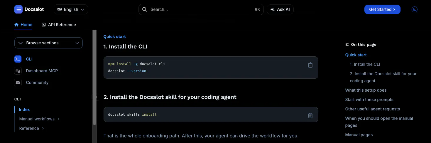 DocsAlot CLI gallery image