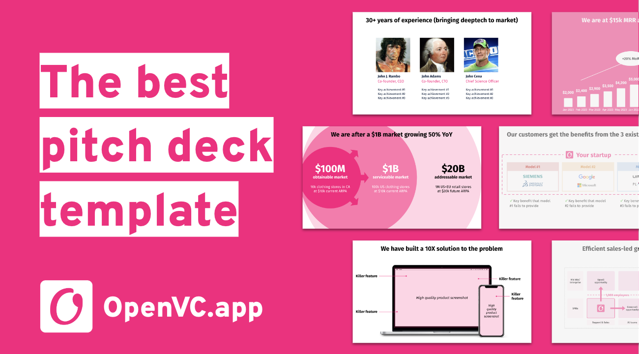 startuptile OpenVC Pitch Deck Template-A proven template to help raise VC money