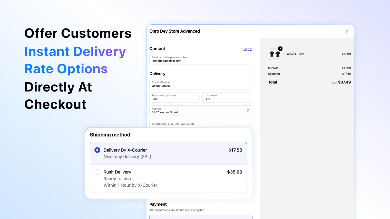 Onro Shopify App gallery image