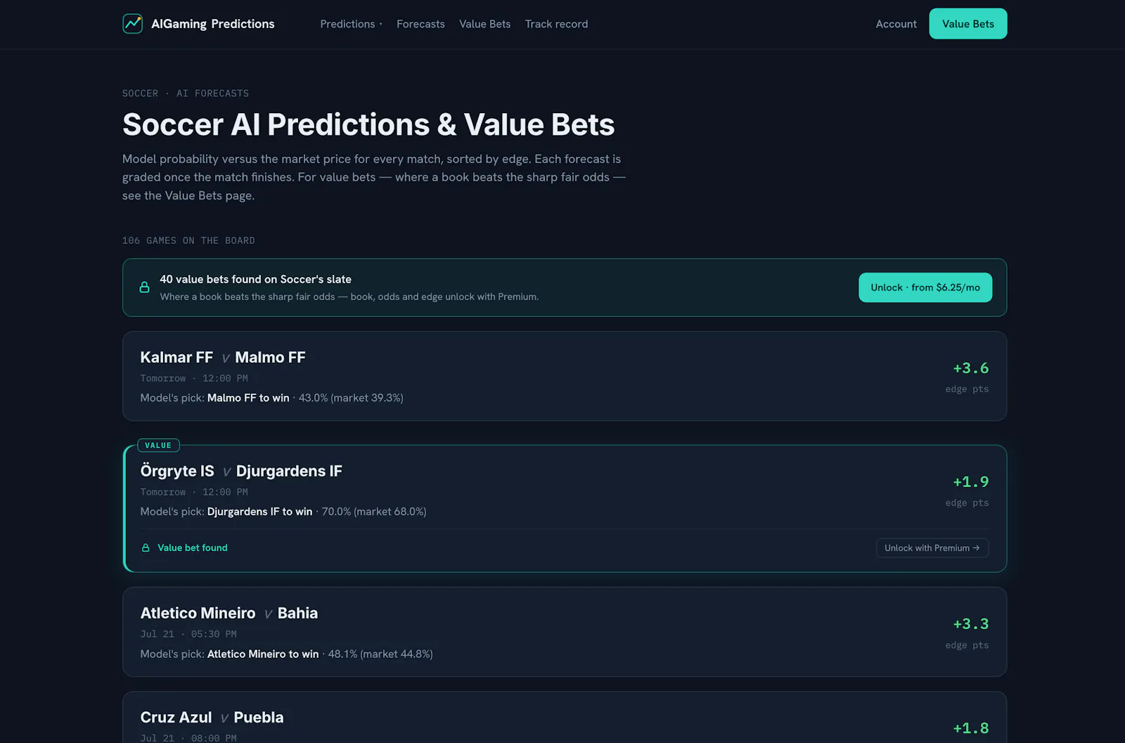 AiGamingPredictions screenshot 3