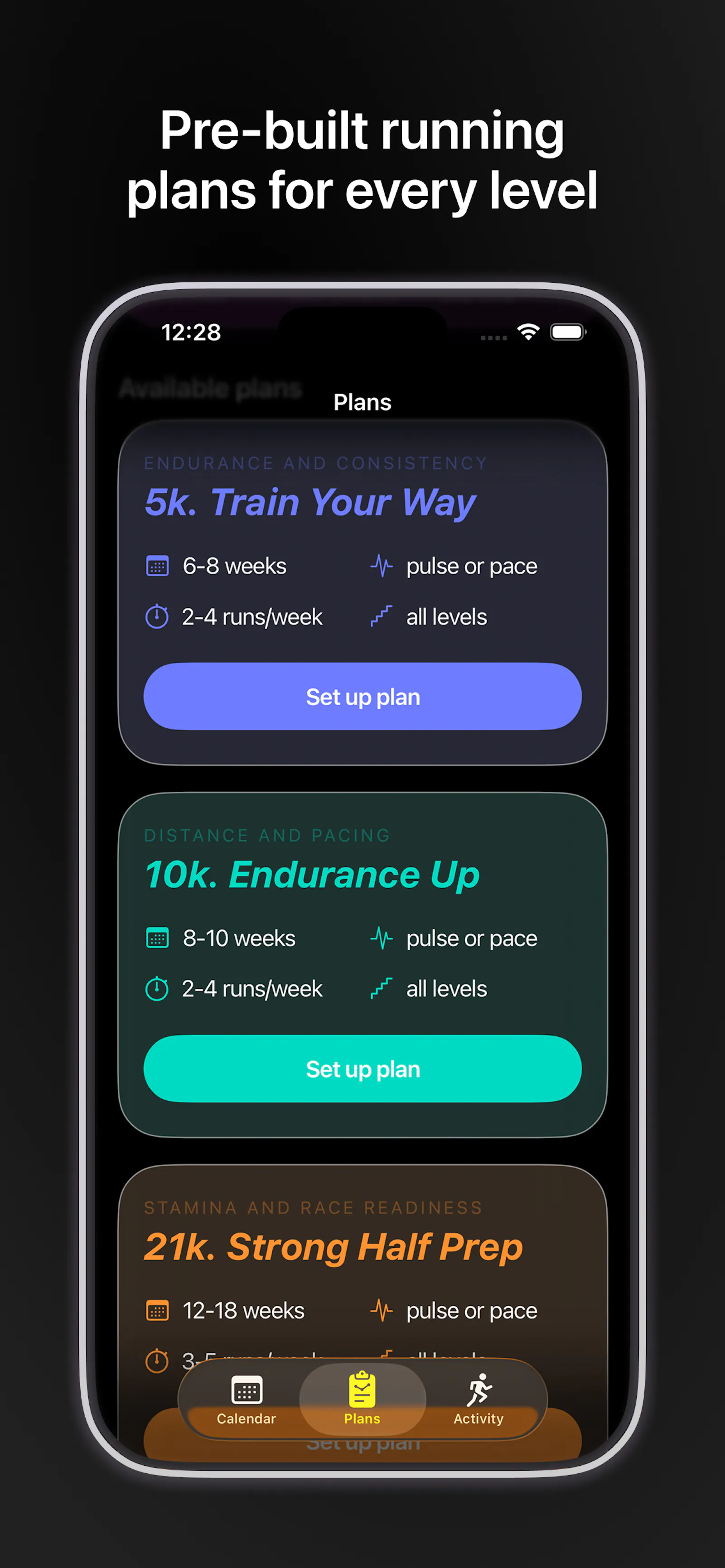 RUNPLAN screenshot 3