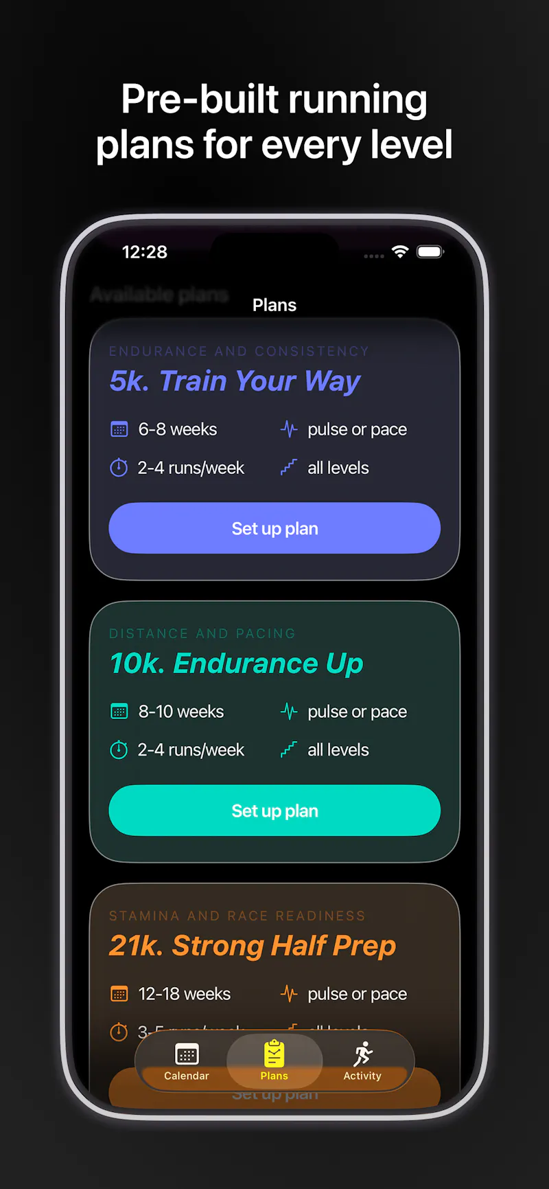 RUNPLAN screenshot 3