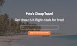 Pete's Cheap Travel image