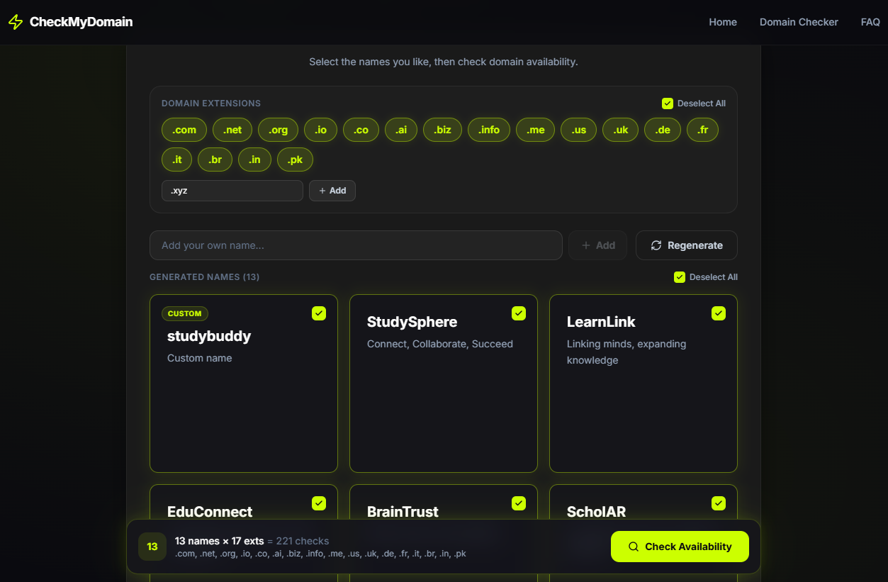 CheckMyDomain gallery image