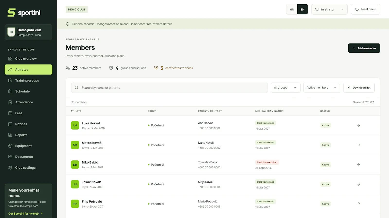 Sportini screenshot 3