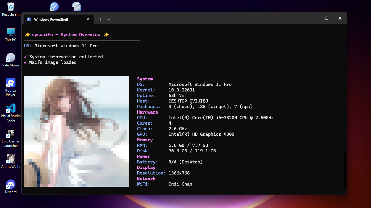 syswaifu gallery image
