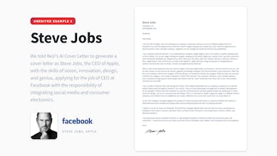 AI Cover Letter gallery image