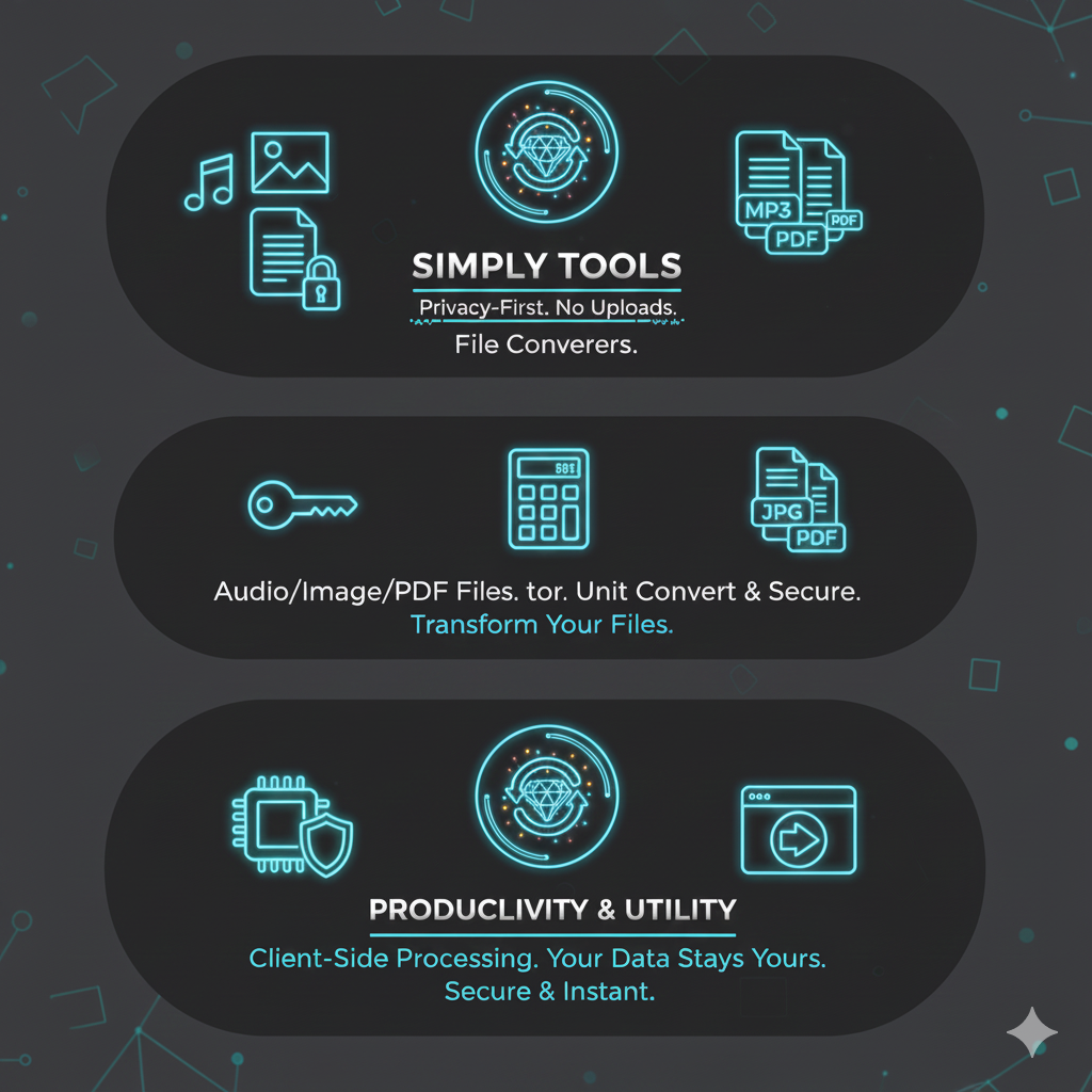 Simply Tools - Main product screenshot demonstrating key features and user interface